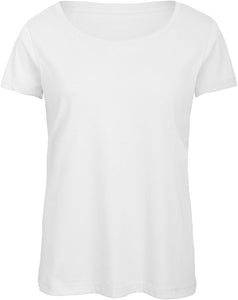 T-shirt Triblend col rond femme