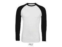 Charger l&#39;image dans la galerie, T-shirt homme bicolore raglan Sol&#39;s Funky