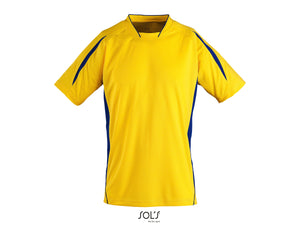 Maillot travaillé enfant contrasté Sol's Maracana Kids