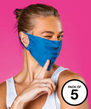 Charger l&#39;image dans la galerie, Masque antiviral en Lycra (Pack de 5)